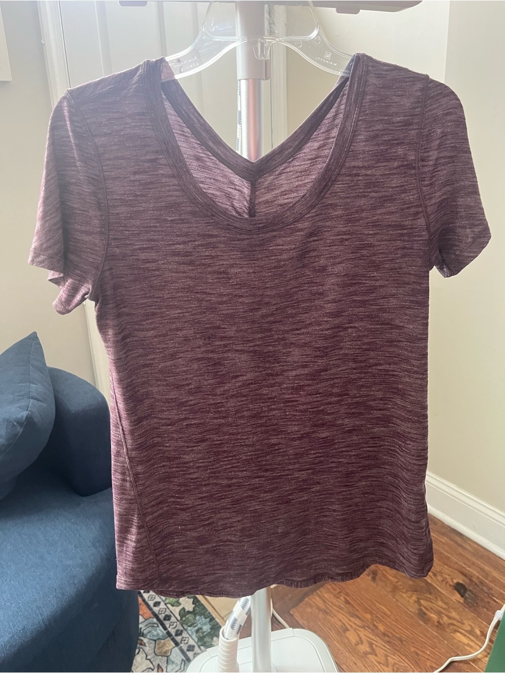 Lululemon Women’s Tee in Heather Plum